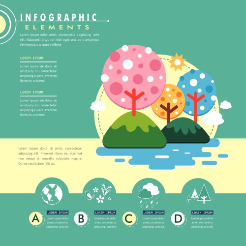 Teamwork concept flat design Royalty Free Vector Image