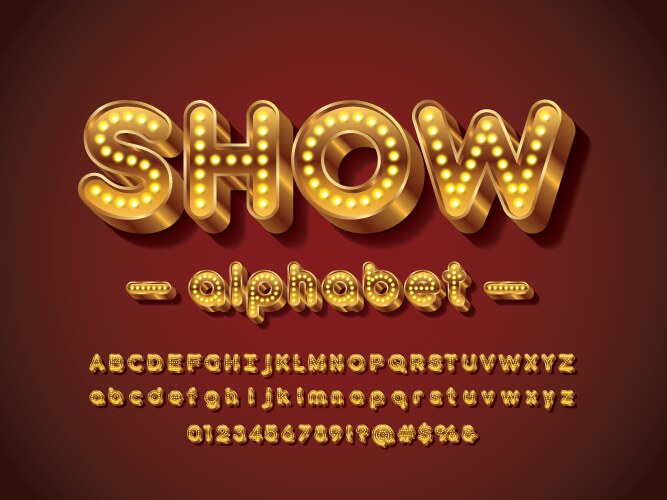Hand drawn cartoon doodle font Royalty Free Vector Image