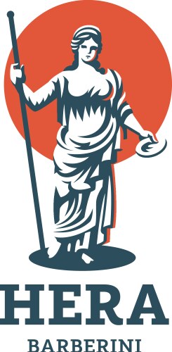 Hera - Greek Goddess Vector Image