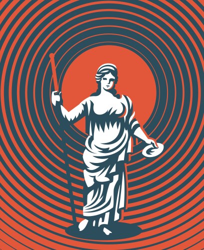 Hera – Greek Goddess Vector Image