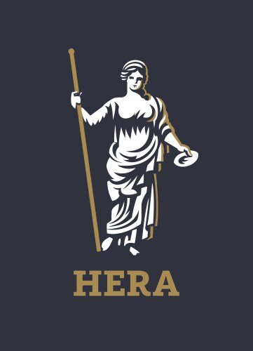 Hera - Greek Goddess Vector Image