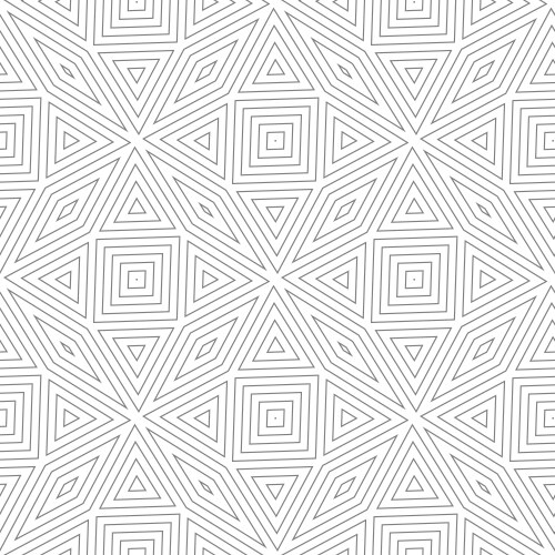 Geometric tile texture - seamless decorative Vector Image
