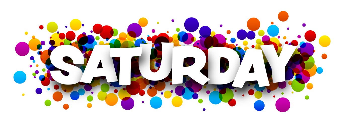 Saturday Vector Images (over 6,100)