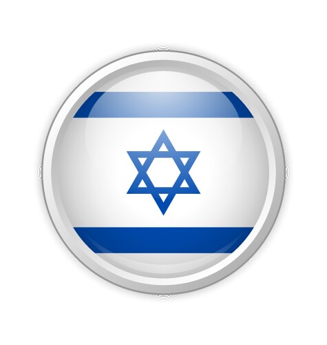 israel badge vector image