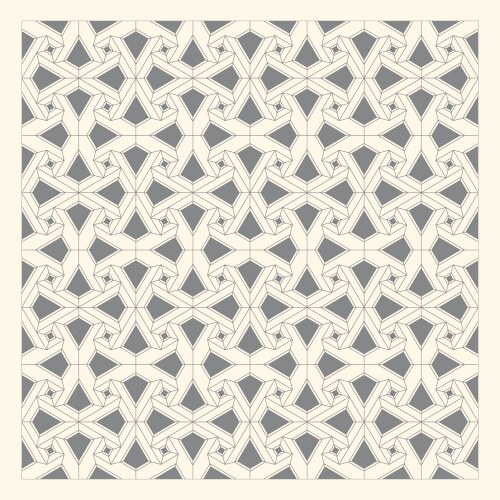 Retro geometric seamless pattern Royalty Free Vector Image