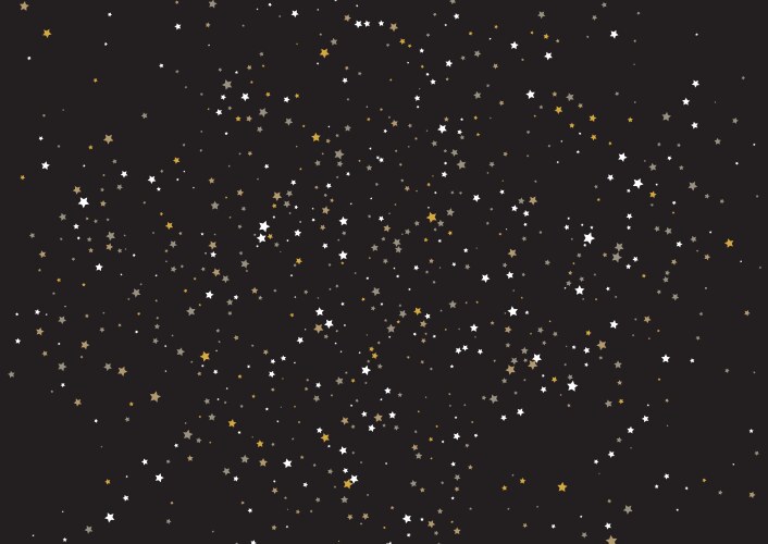 starry background vector image