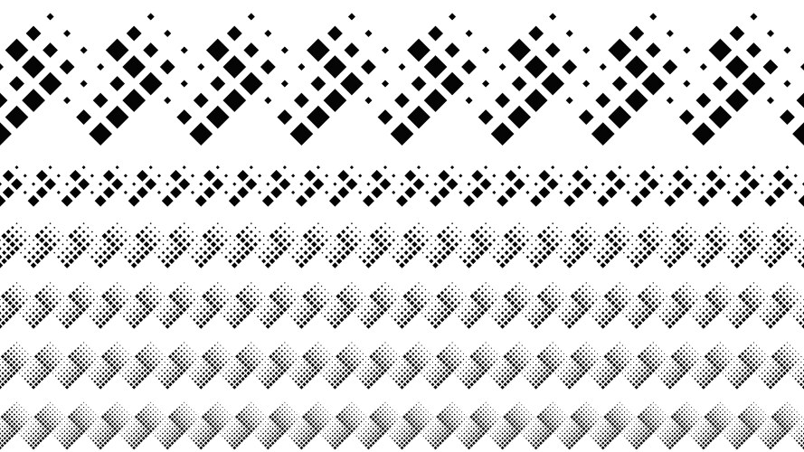 Repeating abstract diagonal square pattern vector image