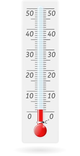 Thermometer Royalty Free Vector Image - VectorStock
