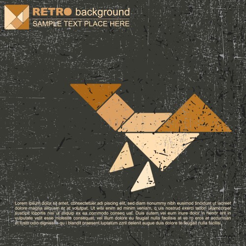 Bird tangram Vector Images & Graphics for Commercial Use | VectorStock