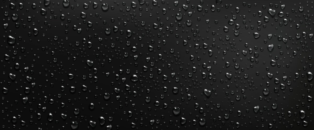 Raindrops condensation background with water drops