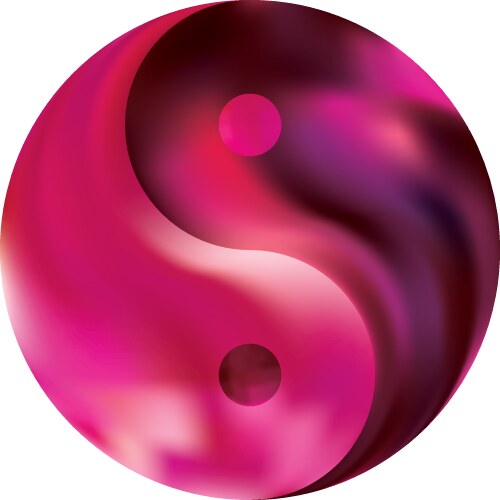 Gradient background in form a shape vector image