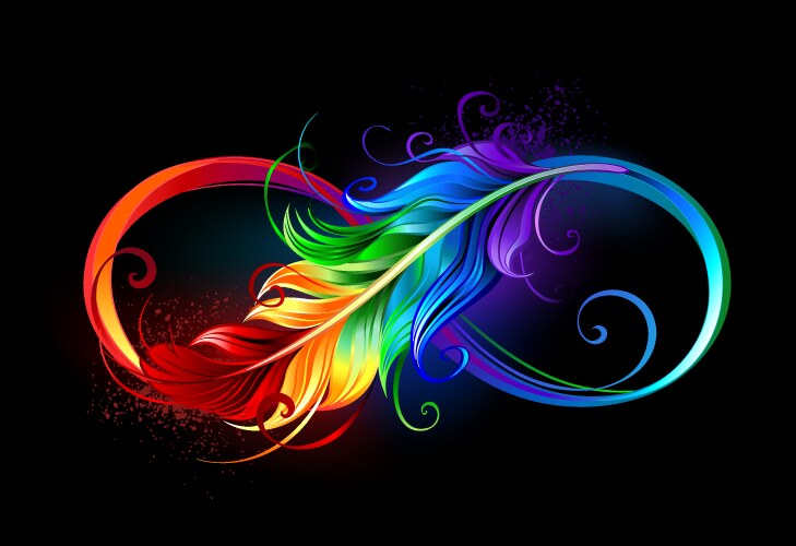 Rainbow Black Background Vector Images (over 100,000)