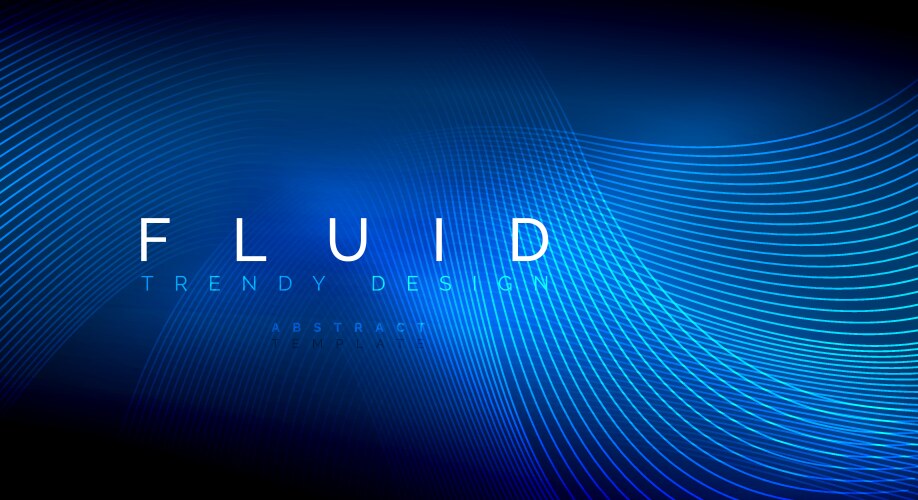 Dynamic abstract liquid flow particles background Vector Image