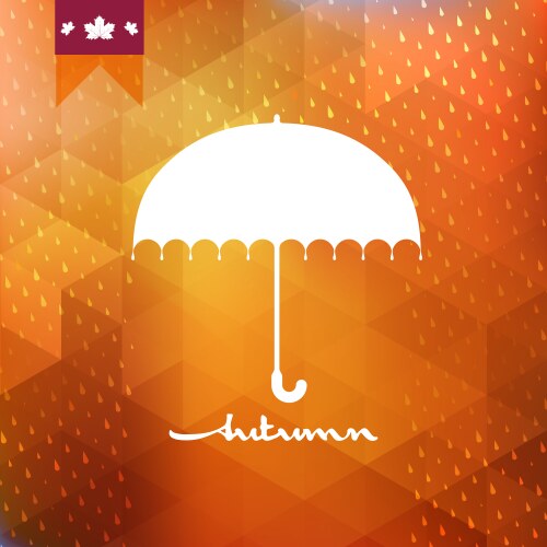 Abstract background with rain pattern eps 10 vector image