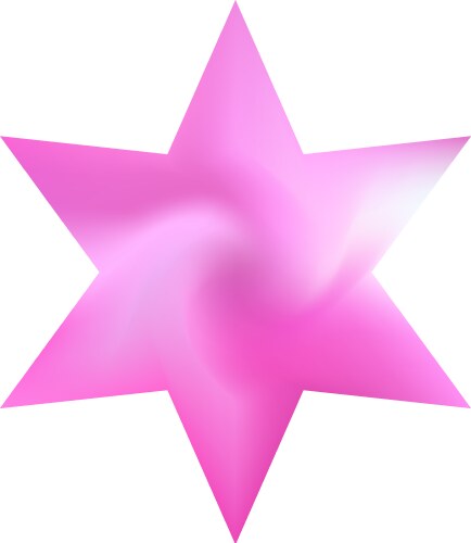 Gradient background in form a shape vector image