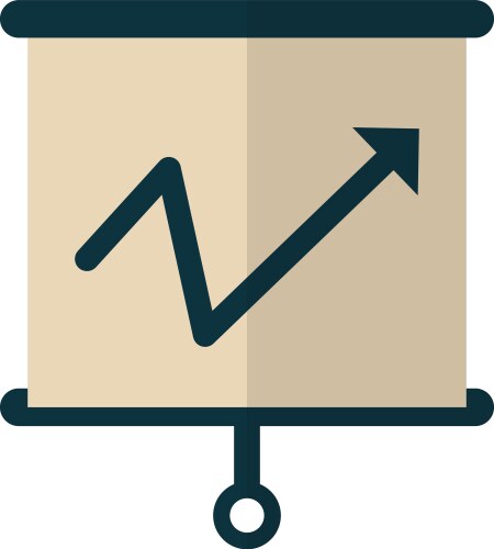 Isolated workflow and infographic design Vector Image