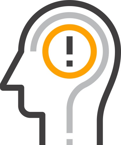 Questions and answers flat line web icon concept vektorbild