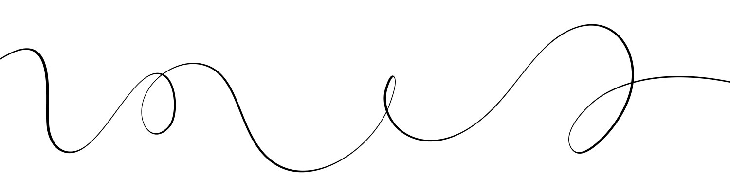 Abstract squiggly line pattern background vector image
