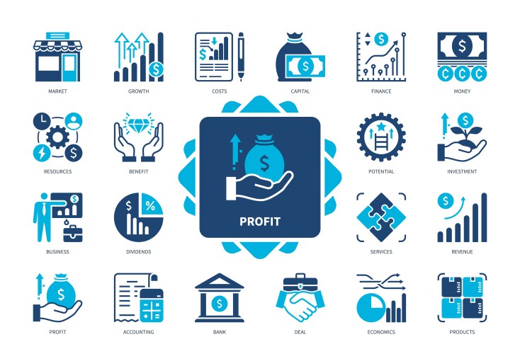 Compensation and benefits turquoise concept icon Vector Image