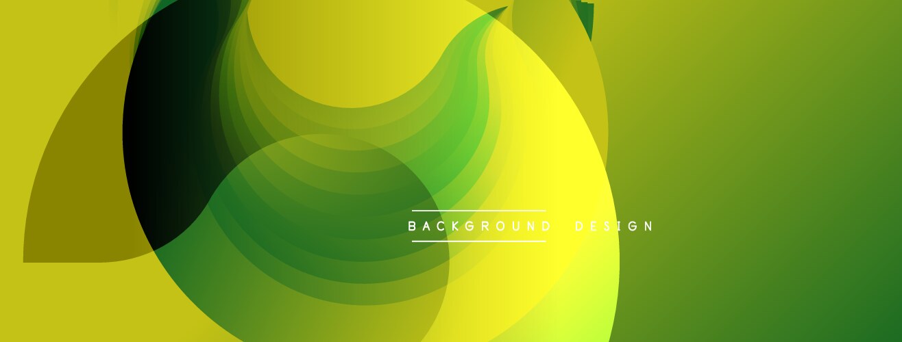 Abstract overlapping layers create dynamic visual vector image