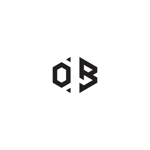 Rm geometric abstract concept logo initial – Royalty-Free Vector ...
