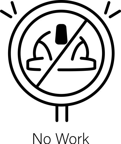 Work hours Royalty Free Vector Image - VectorStock