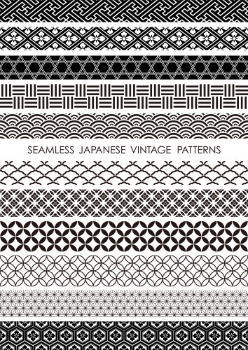Japanese borders Vector Images & Graphics for Commercial Use