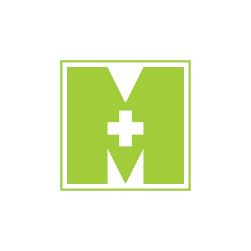 M plus logo Vector Images & Graphics for Commercial Use | VectorStock