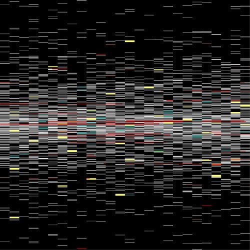 Glitch elements set computer screen error vector image