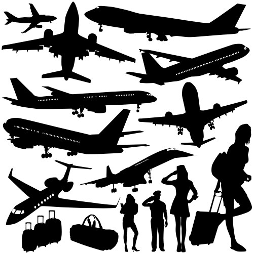 Free Airplane Vector Images (over 6,800)