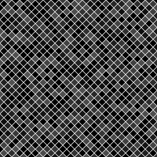 Grey abstract square pattern background from vector image