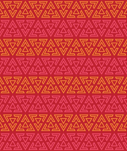 Abstract background seamless triangular pattern vector image