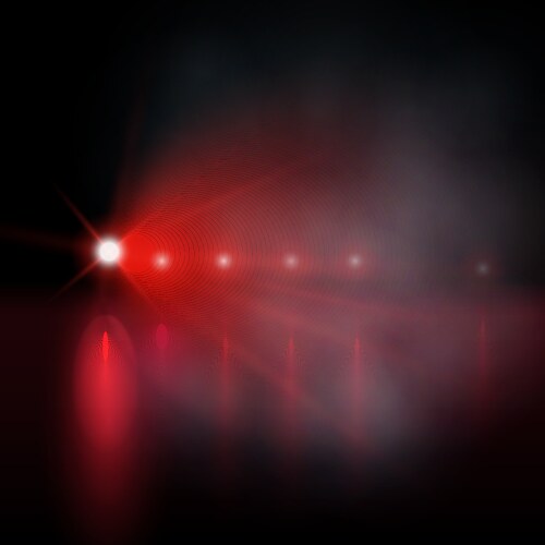 Vector Red Lights
