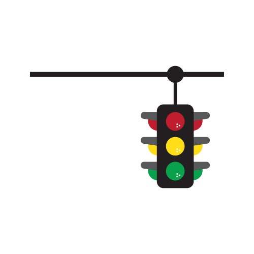 Traffic Light Icon Royalty Free Vector Image Vectorstock