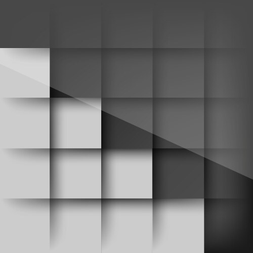 Abstract background with paper layers and shadows vector image