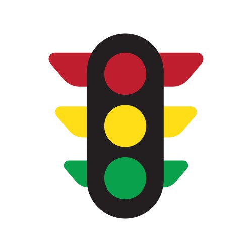 Traffic Light Icon Royalty Free Vector Image Vectorstock
