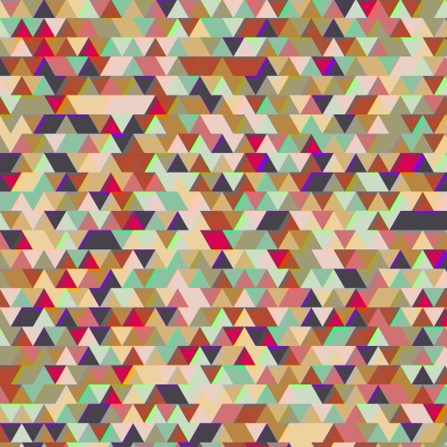 Abstract background with triangular pattern vector image