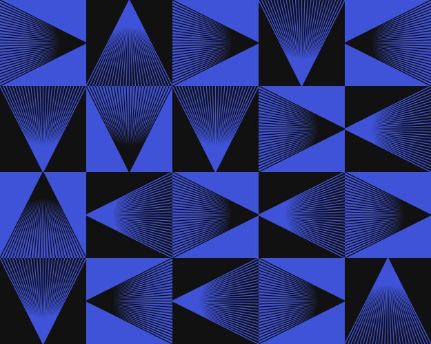 Abstract geometric pattern graphics with dynamic vector image