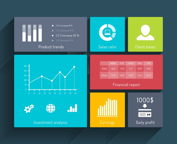 User interface phone laptop tab device Royalty Free Vector