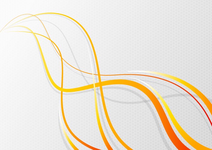 abstract wavy background vector image