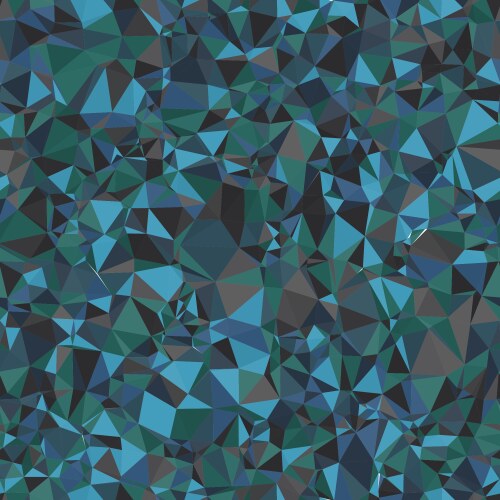 Random seamless blue triangle pattern tile mess vector image