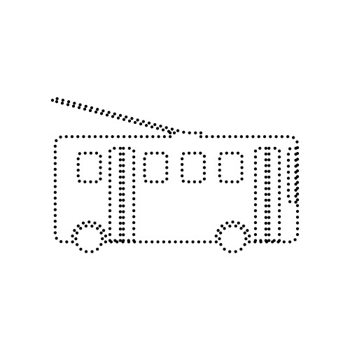 Bus Dotted Vector Images (over 380)