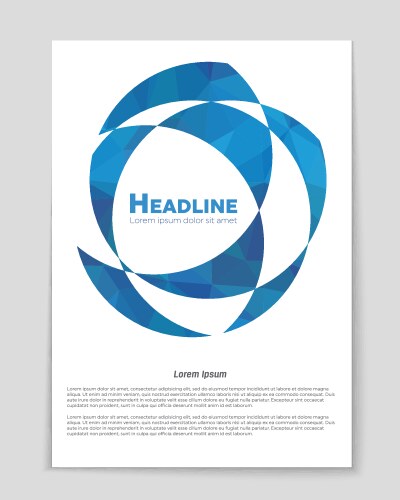 Abstract layout background for web vector image