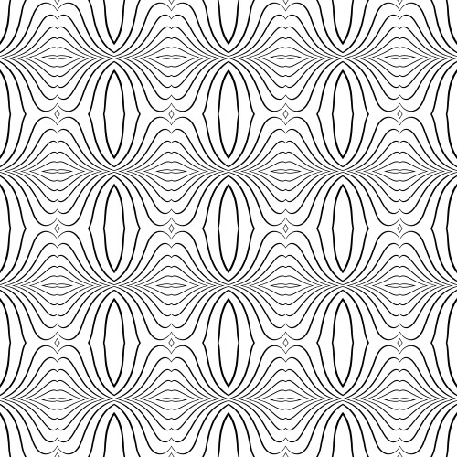 Abstract Line Pattern - Seamless Texture vector image