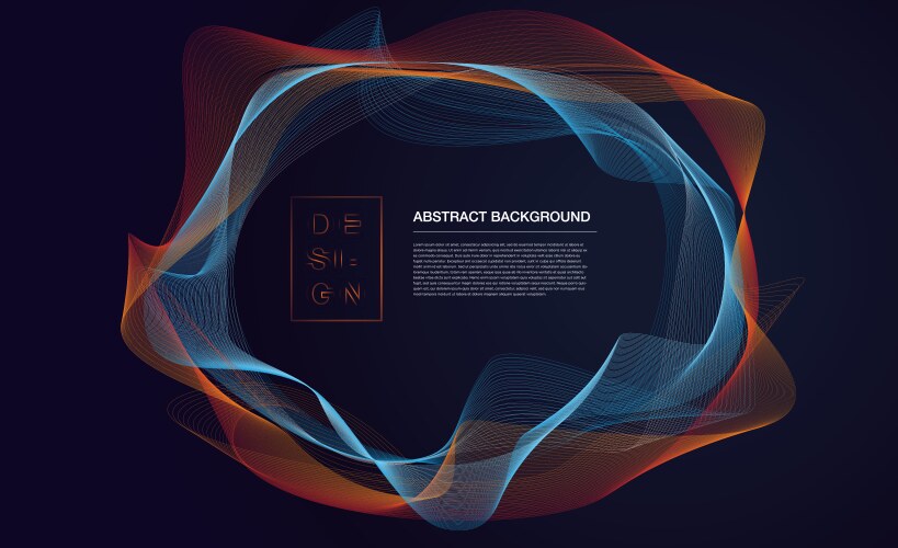 Abstract Particle Flow Background vector image