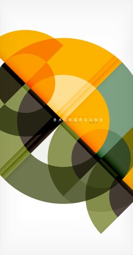 Abstract Circle Background Vector Image