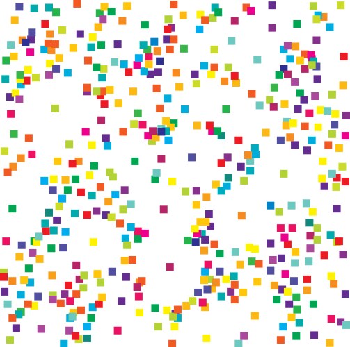 Random squares pattern texture vector image