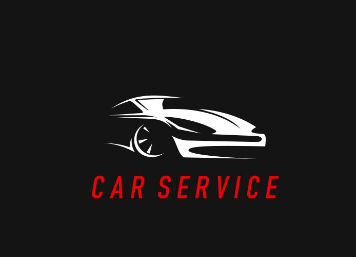 car repair mechanic and maintenance service icon vector image