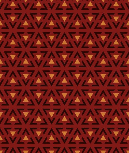 Abstract background seamless triangular pattern vector image