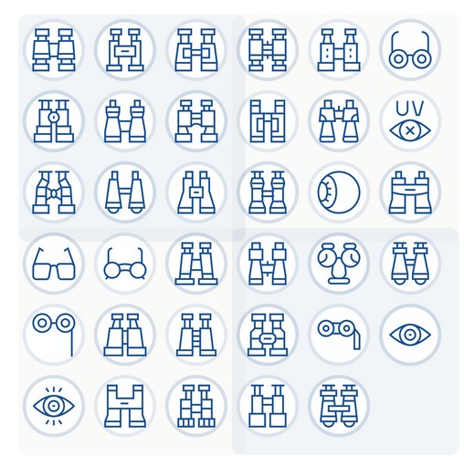 Sight Visual Pack - 35 Regular Line Icons – Royalty-Free Vector ...